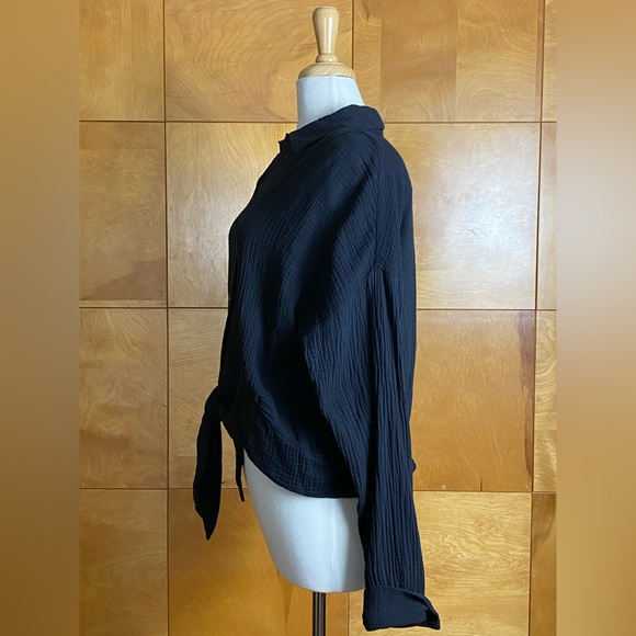 NWOT Free People Lightweight Button down - Picture 4 of 7